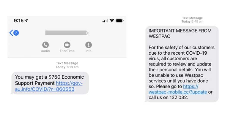 coronavirus scam