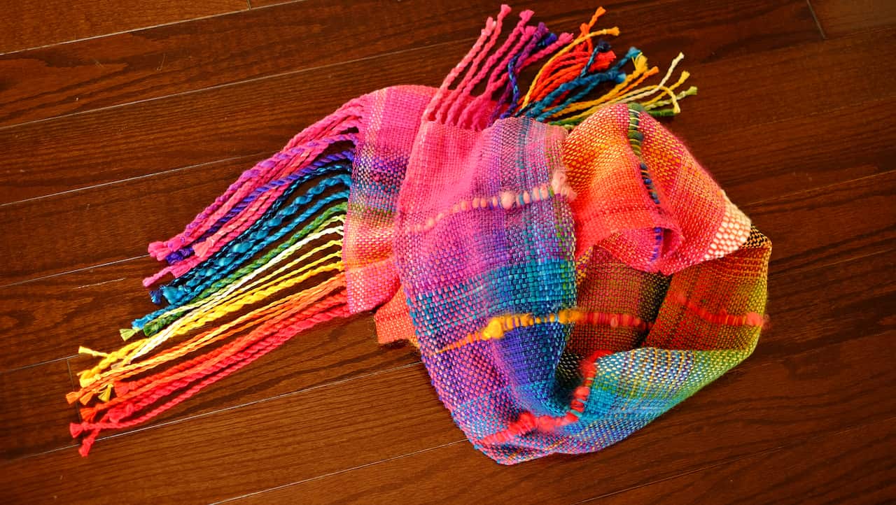 Rainbow Art Weaver Yoko Kawabata