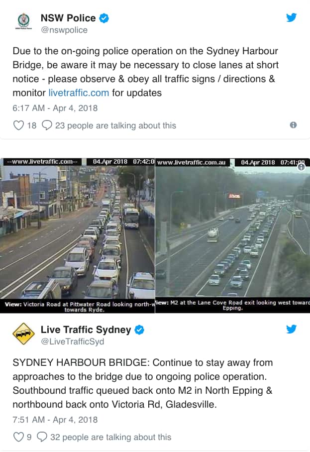 man harbour bridge
