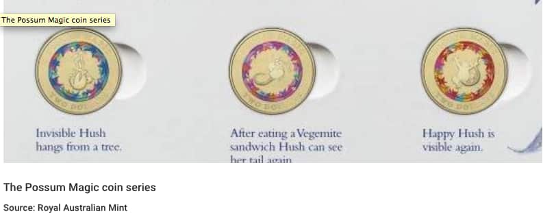 Possum magin coin series