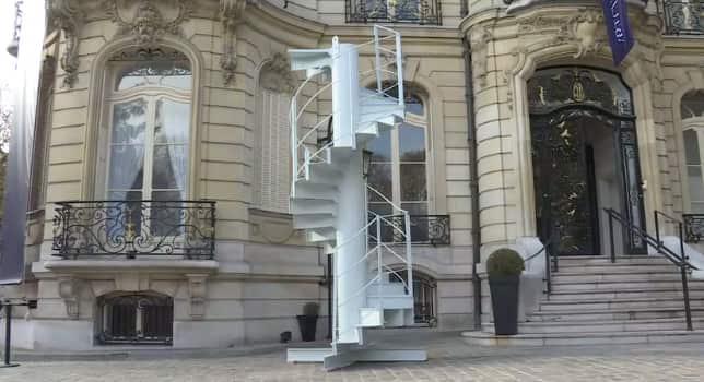 Stairs Eiffel Tower