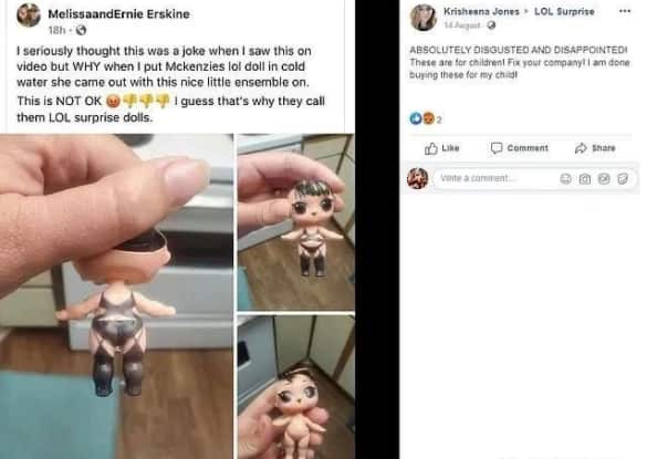 Complaints on Facebook