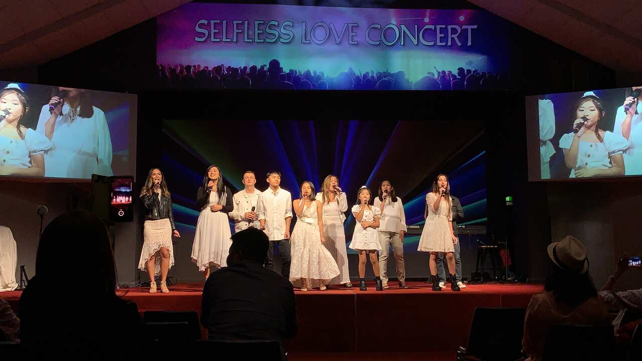 concert for a cause for a blind filipina