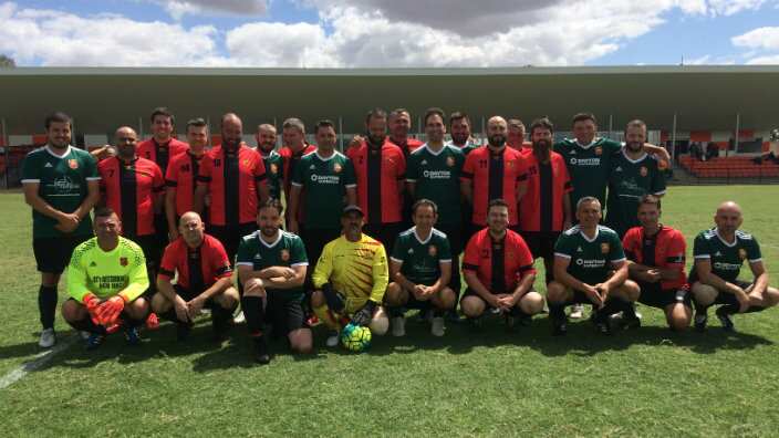 Shepparton SC and Lalor Sloga UTD over 35