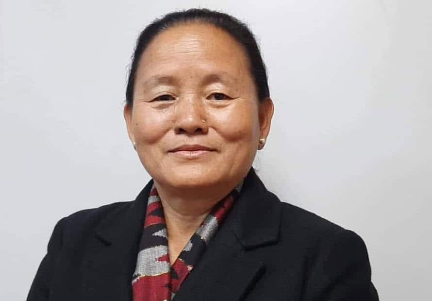 Shivamaya Tumbahangphe sworn in as minister for law and justice