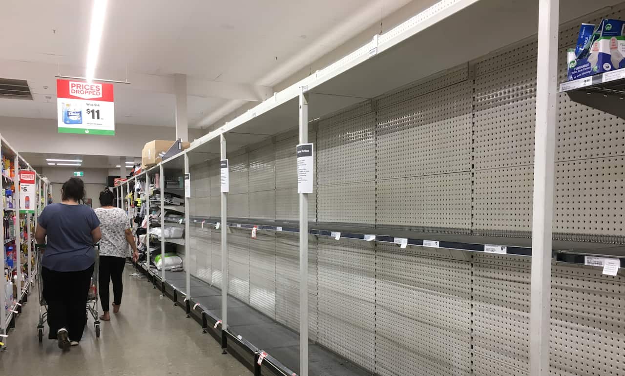 panic shopping