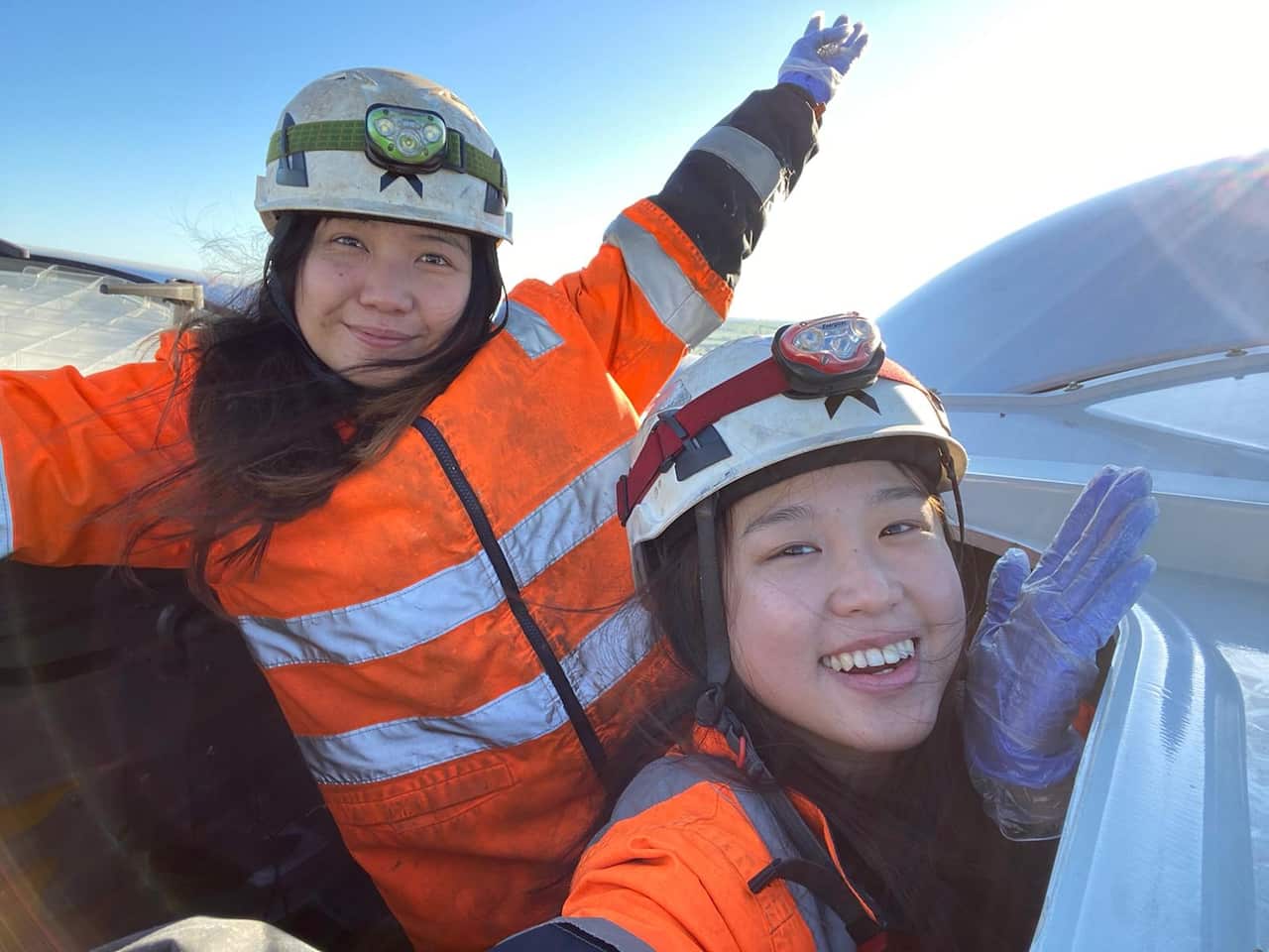 Natasha Sharen Lukito and Siska Angga Winata