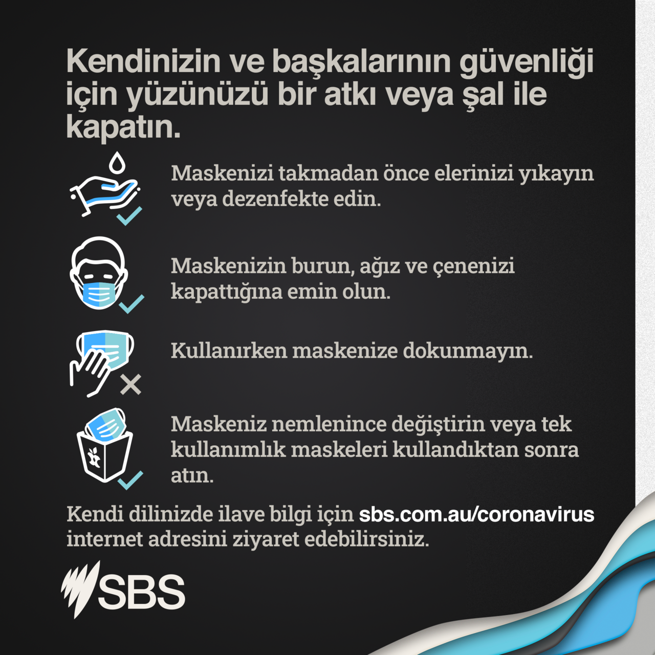 maske nasıl kullanılır