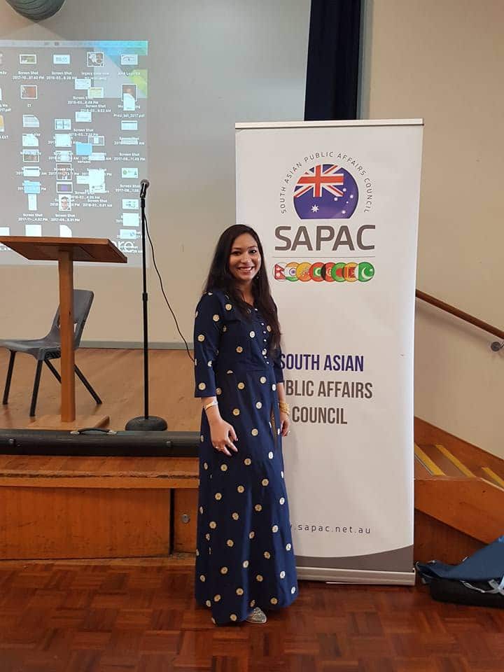 Indian Australian Women Sonal Sharma