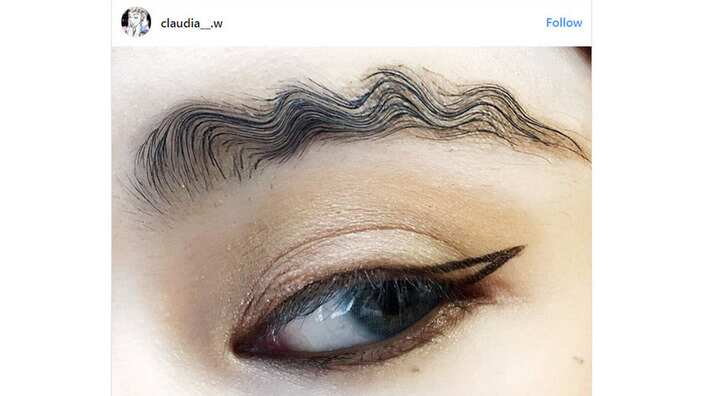 Squiggly Eyebrows