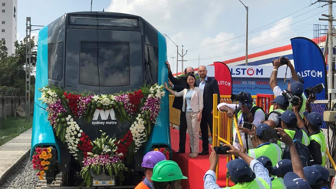 Sydney Metro train made in india