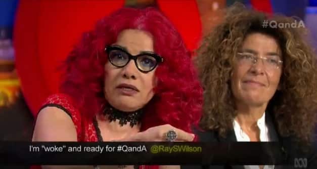 Egyptian-American writer Mona Eltahawy on Q&A. Q&A