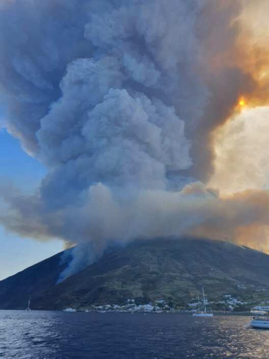 Stromboli eruption
