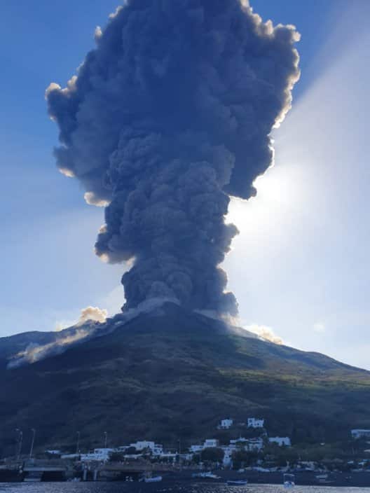 Stromboli eruption