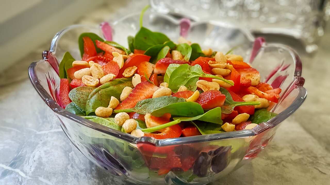 Strawberry salad