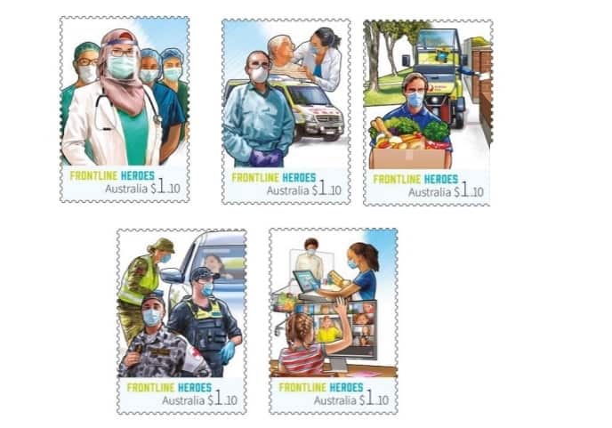 stamps for frontline heroes