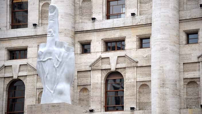 Maurizio Cattelan's Controversial Statue To Stay In Piazza Affari Until September 2011