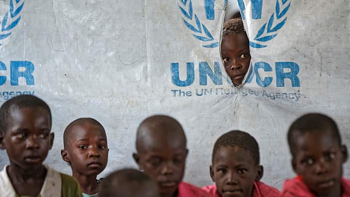 South Sudan Refugees Camp