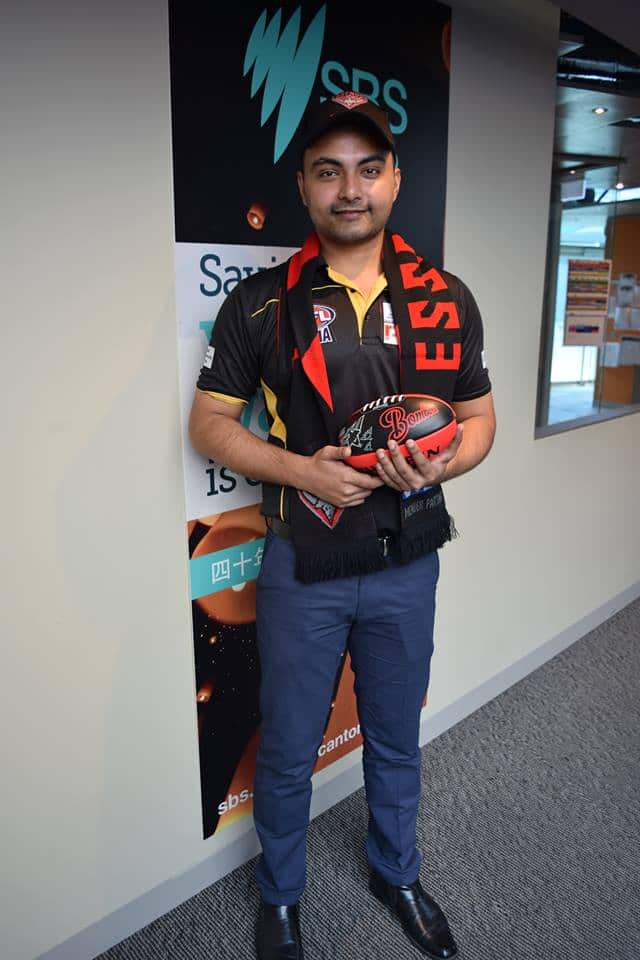 sudip Chakraborty AFL Victoria