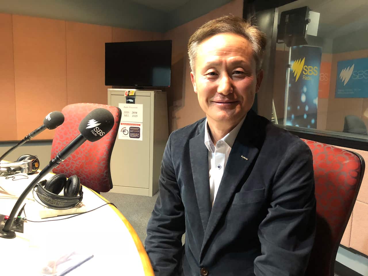 Mr Gangsuk Suh, Director-General of KOTRA Sydney joined SBS Korean program