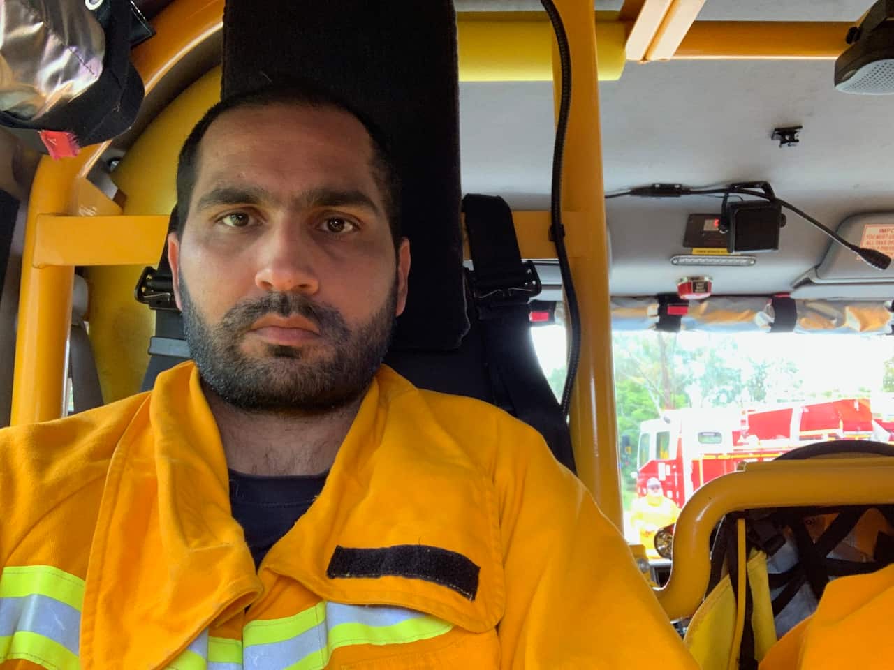 Ranbir Singh Manshaia firefighter