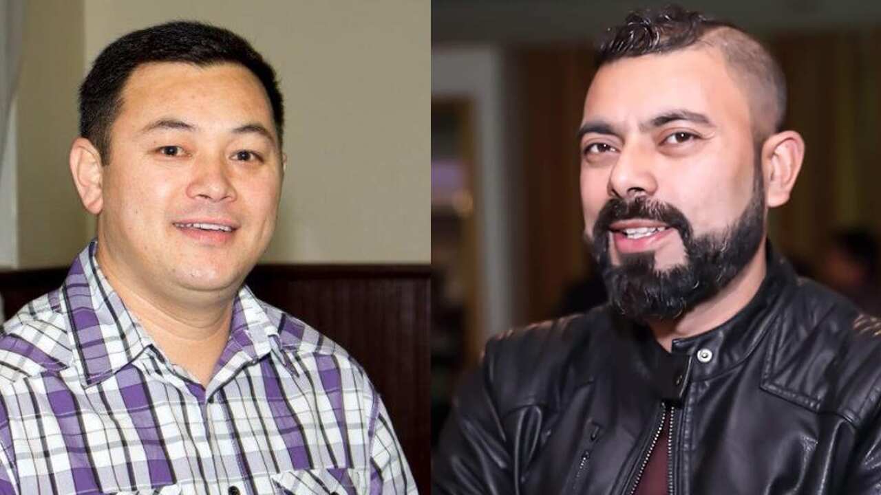 Sushil Chalise and Prakash Kaji Thapa