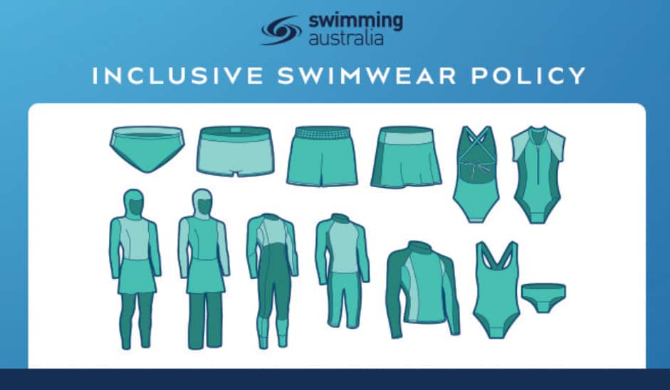 Swimming Australia inclusive swimwear policy