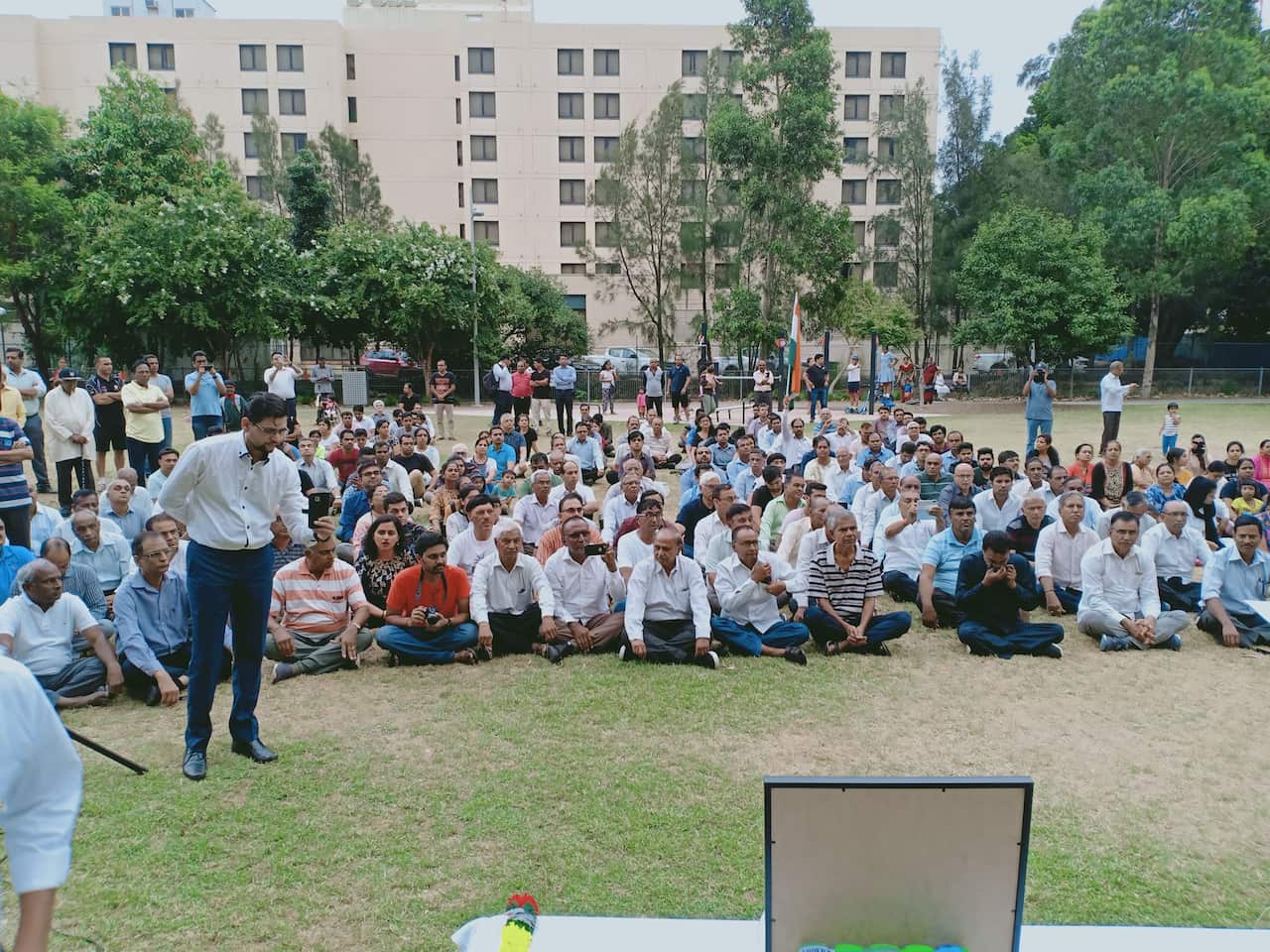 Indian Australians in Sydney gathered to condemn Pulwama attack