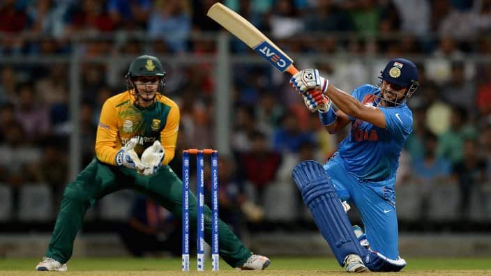 India v South Africa - ICC Twenty20 World Cup Warm Up