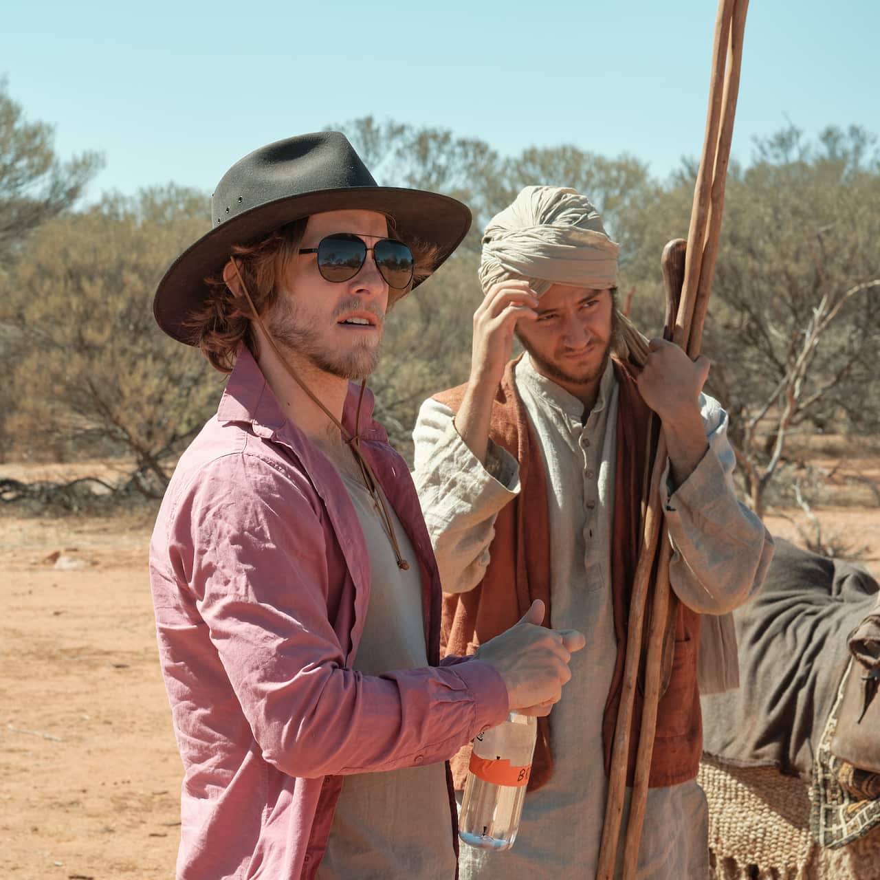 A behind the scenes look at the filming of The Furnace