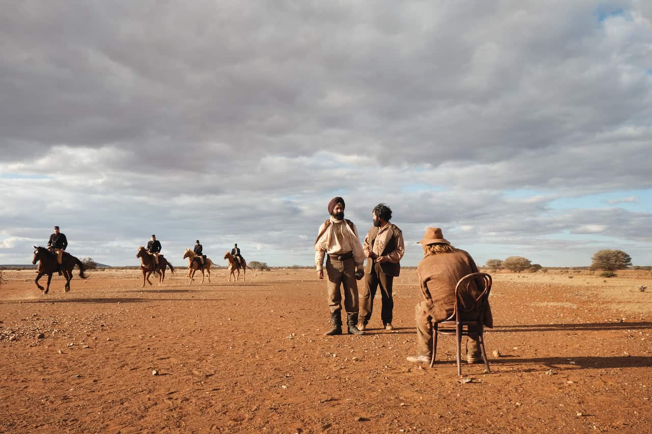 A still from the film The Furnace