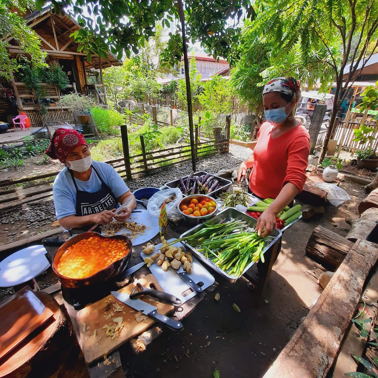 ARMK, disaster cooks, philippines