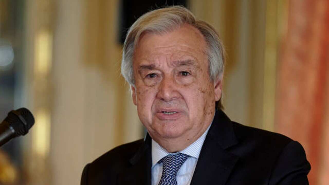 Antonio Guterres, Secretary-General of the United Nations.