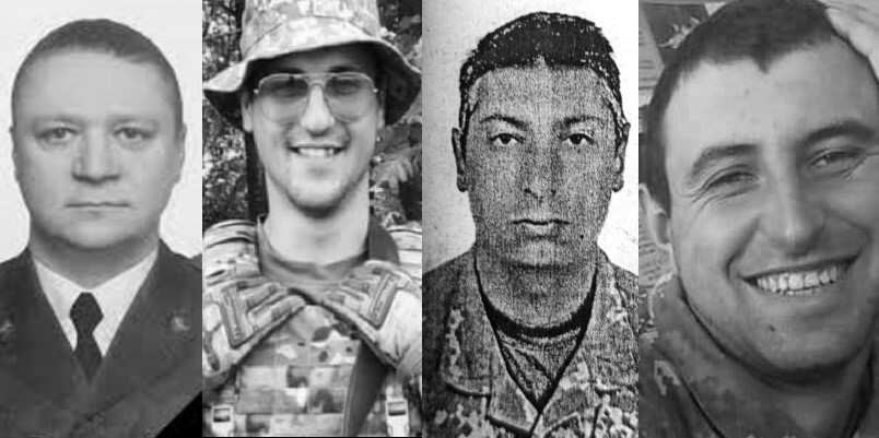 Ukrainians killed by Russian army...