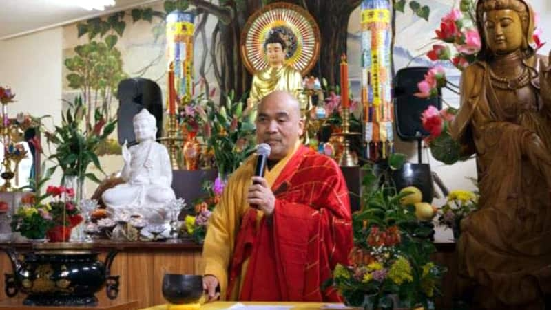 Master Dao stood down as president of the Linh Son Buddhist Society in July.