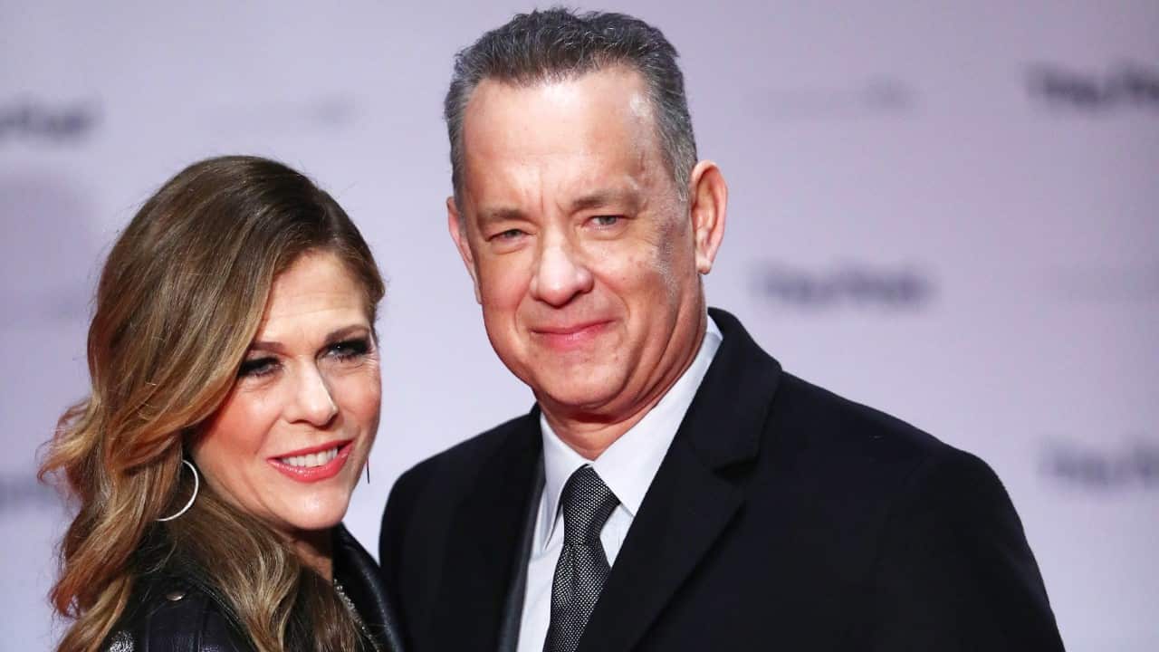 Tom Hanks con la moglie Rita Wilson