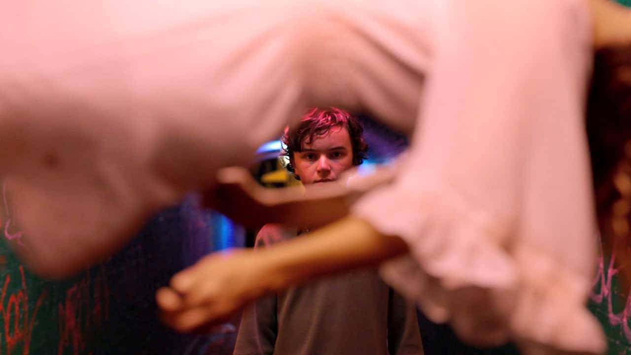 Scene from the short film Risen