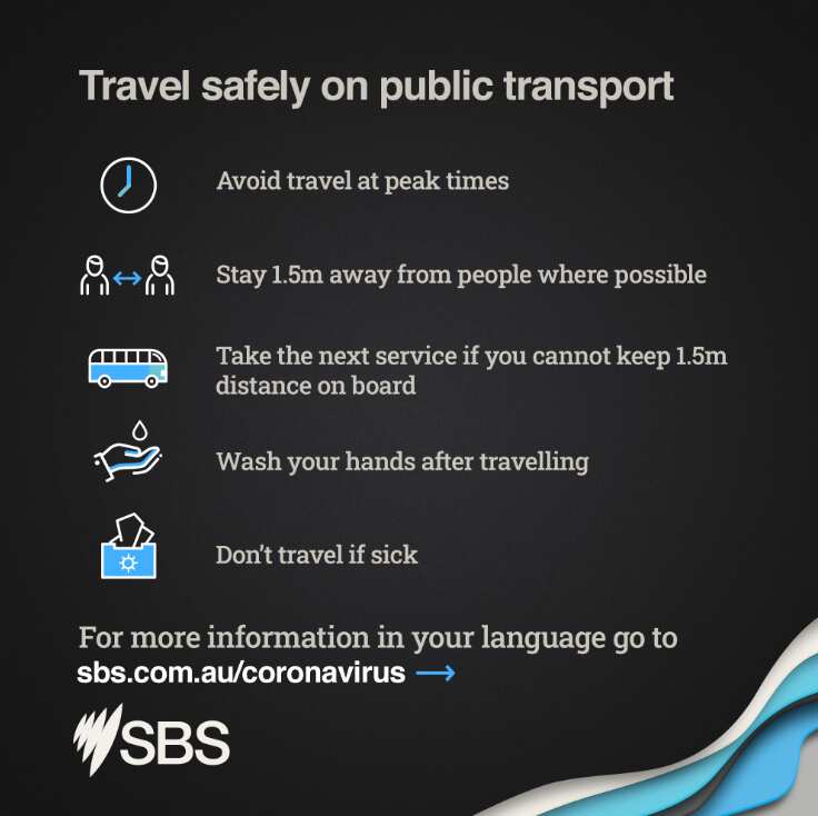 Travel safe on public transport
