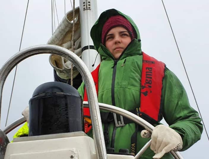 Klochkov Family travels on yacht around the world