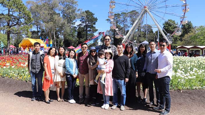 武汉大学校友会堪培拉春游踏青