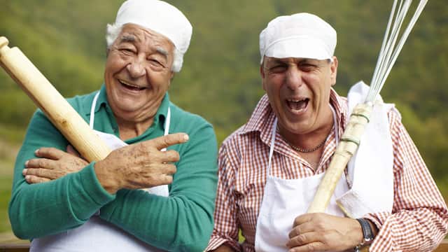 Two Greedy Italians... Still Hungry