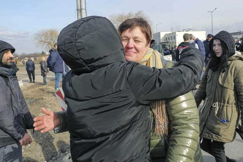 Ukranian refugees
