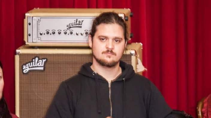 Greek musician Giorgos Sklavos. 