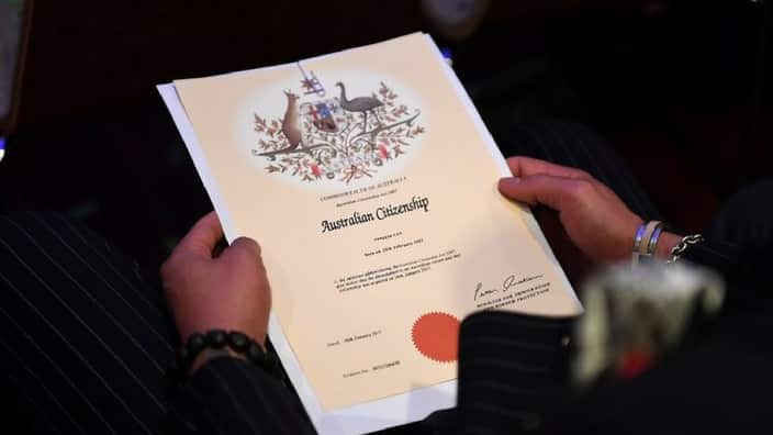 Australian Citizenship Certificate