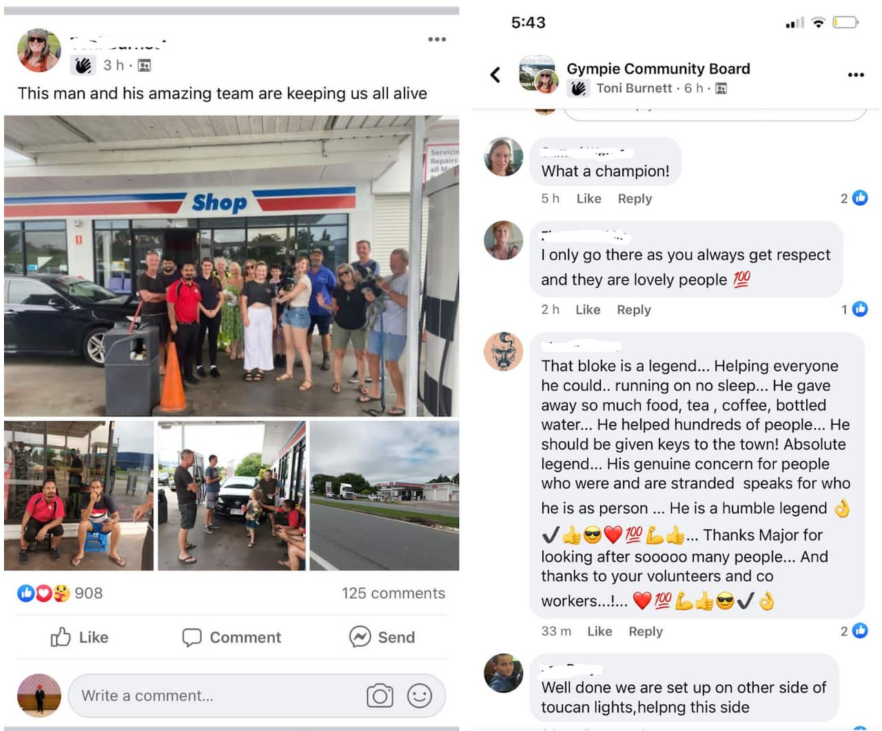 Major Singh Dhaliwal expressed his gratitude for the heartwarming social media messages.