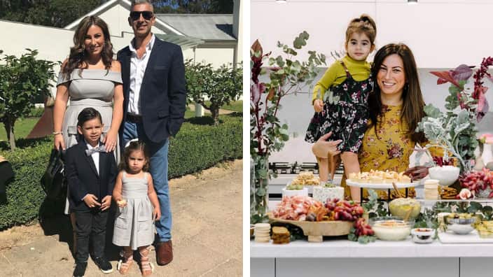 Zoe George with her family