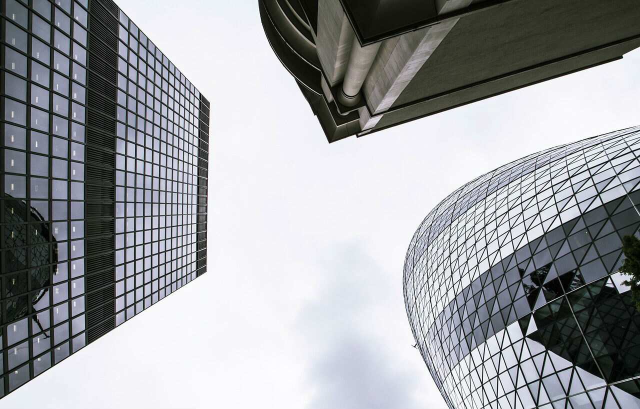 London financial district