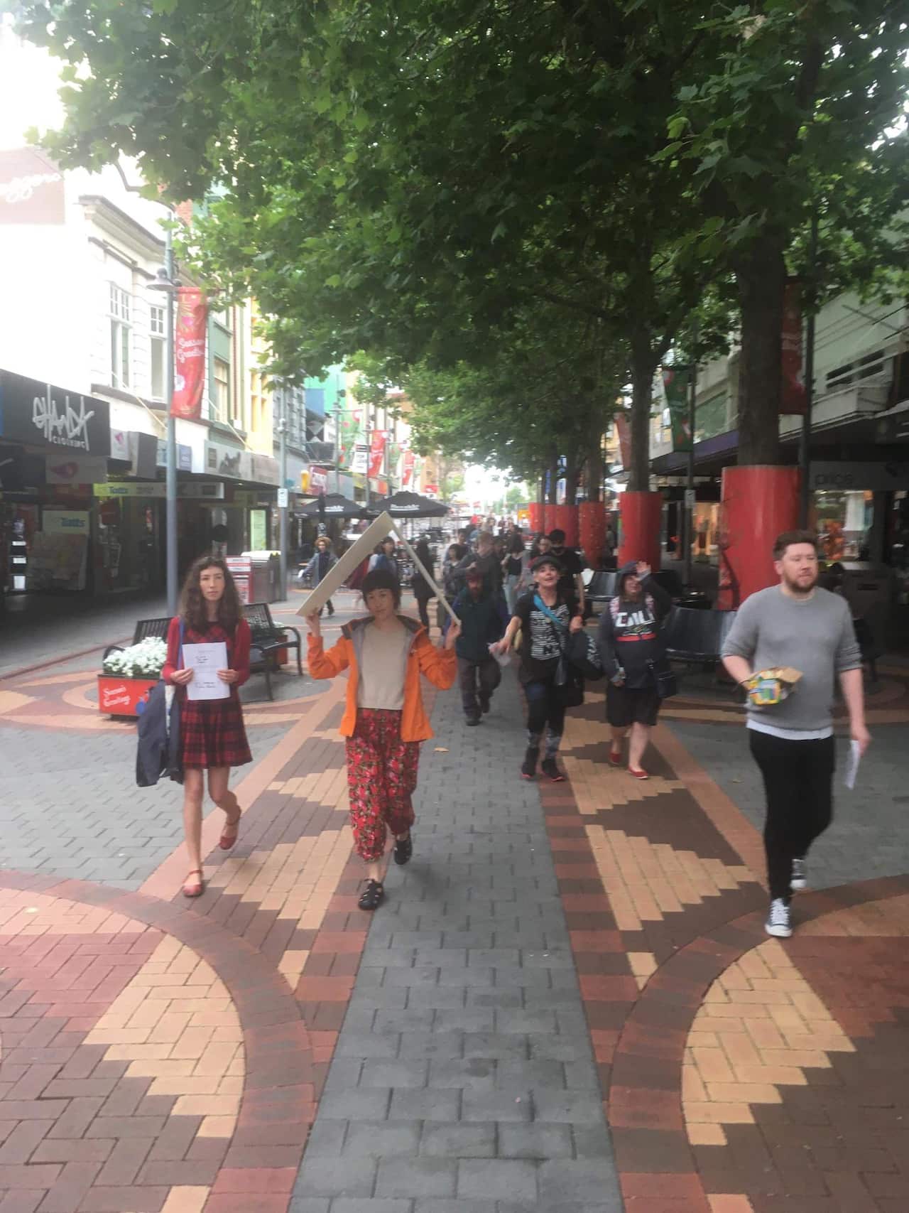 UTAS students protest for uni's "unfair" accommodation policy