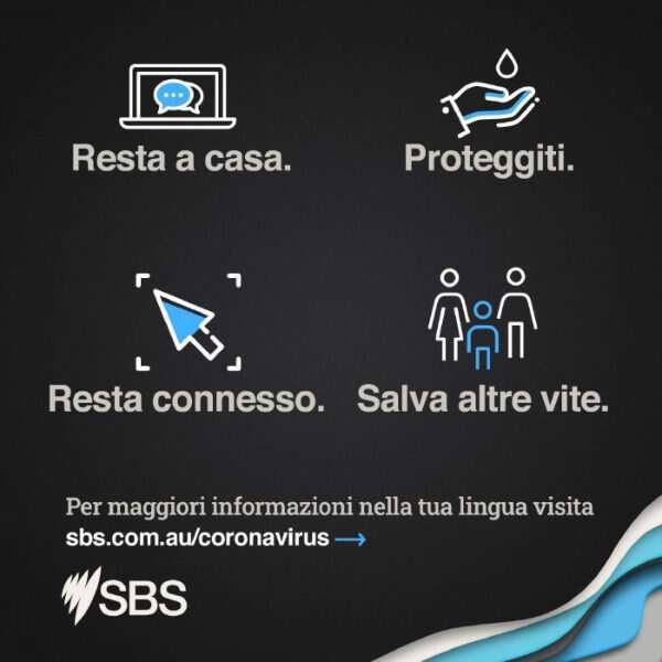 italian infographic stay home