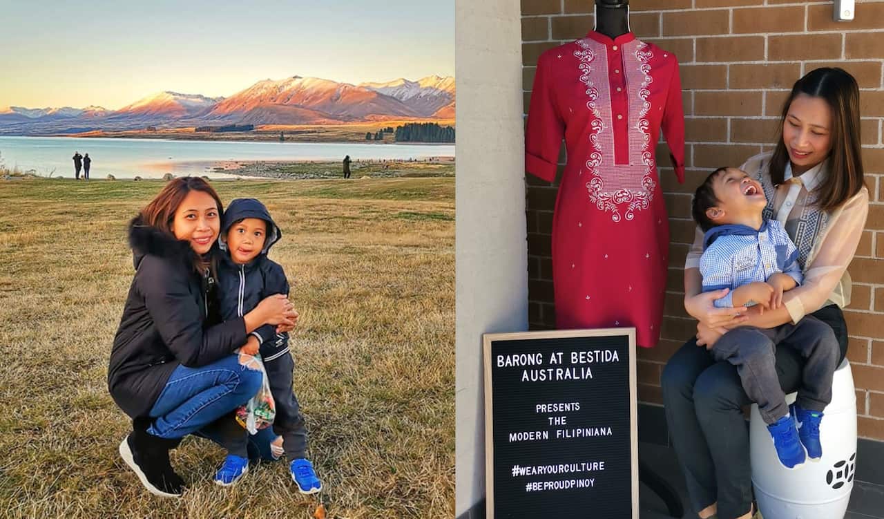 Vanessa and son